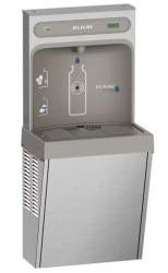 AquaGo 2005 EzH2O® Refrigerated Surface Mount Bottle Filling Station Filtered 8GPH Stainless Steel