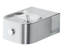 AquaGo 2007 EDFP214C Soft Sides® Single ADA Fountain Non-Filtered Non-Refrigerated Stainless