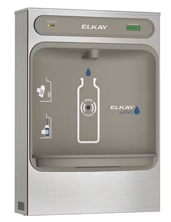 AquaGo 2004 EzH2O® Bottle Filling Station Surface Mount Filtered Non-Refrigerated Stainless