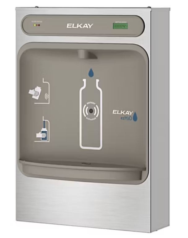 AquaGo 2004 EzH2O® Bottle Filling Station Surface Mount Filtered Non-Refrigerated Stainless