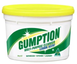 Gumption, Multi Purpose Cleanser, Lemon Scent 500g