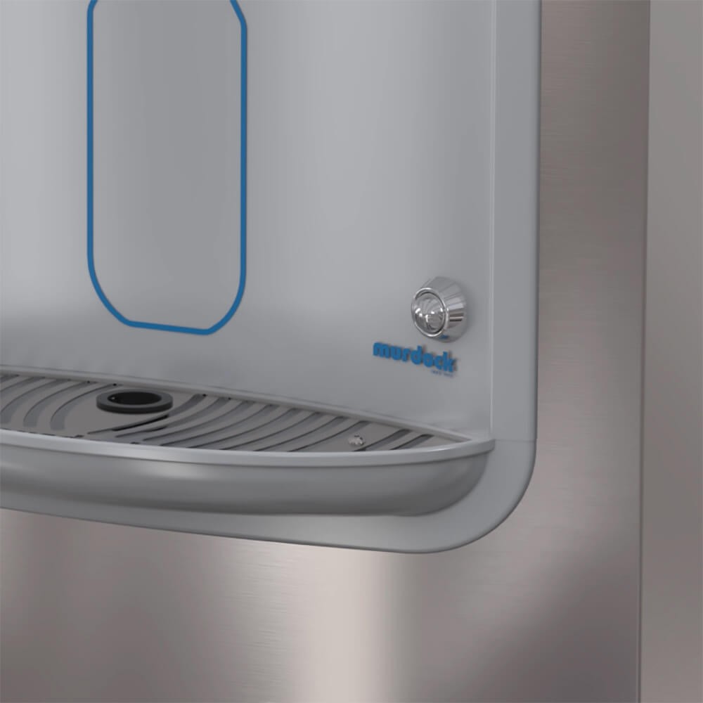 Bottle Refill Station Push Button Operated c/w DOULTON Bacteria Free Filter System-DIY Install-No Power Required