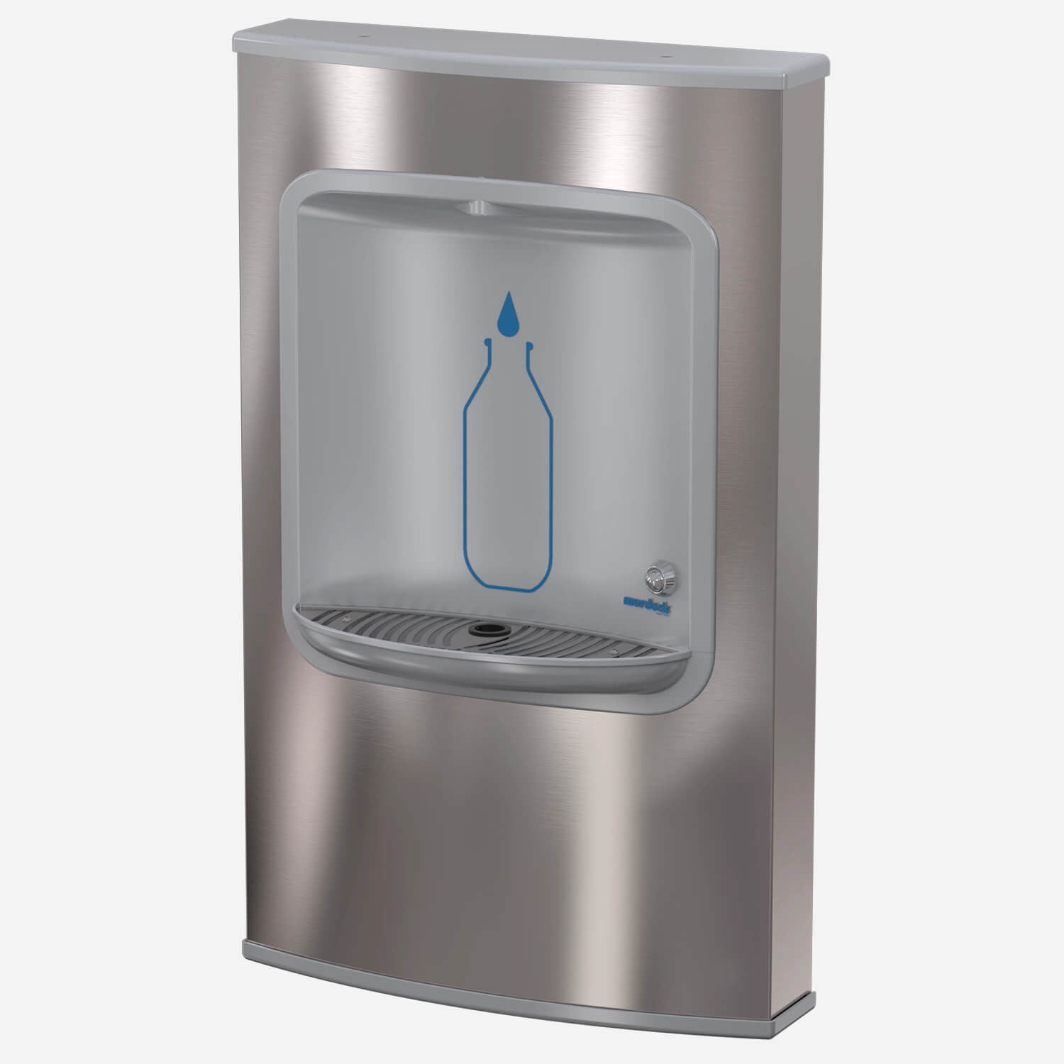 Bottle Refill Station Push Button Operated c/w DOULTON Bacteria Free Filter System-DIY Install-No Power Required