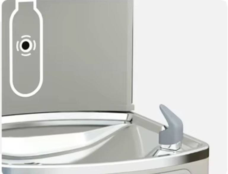 AquaGo 7001 Wall Mounted Cooler Drinking Fountain & Refill Station