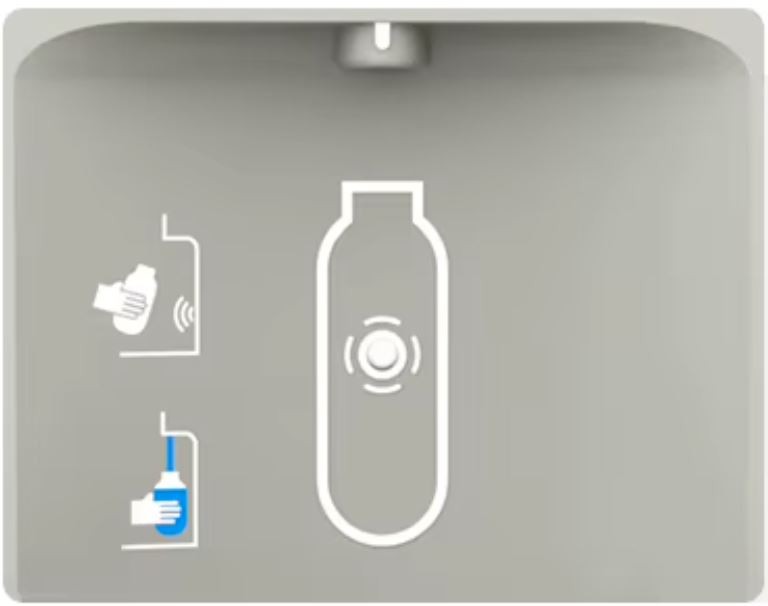 AquaGo 7001 Wall Mounted Cooler Drinking Fountain & Refill Station
