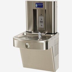 AquaGo MURDOCK A171.8  VR BF BCD OUTDOOR Vandal Resistant  Bubbler &amp; Refill Station, Chilled, S/S with Filter